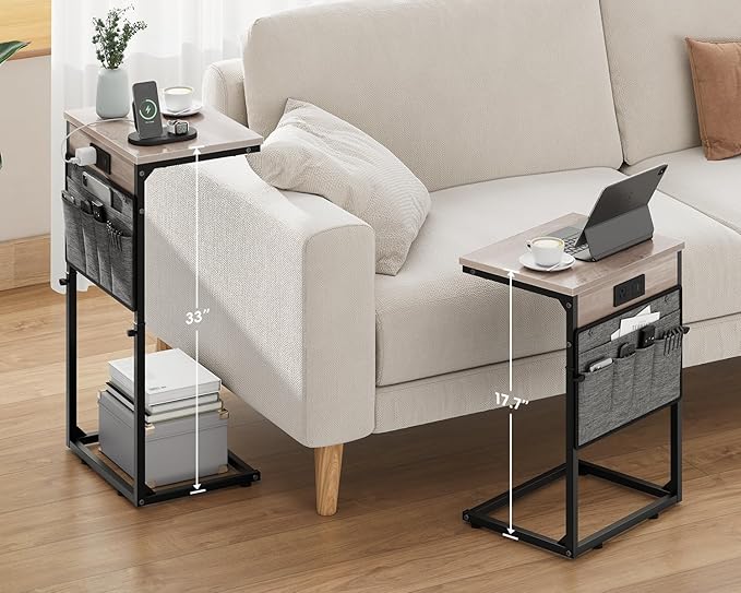 Vagusicc C Shaped End Table - Image 2