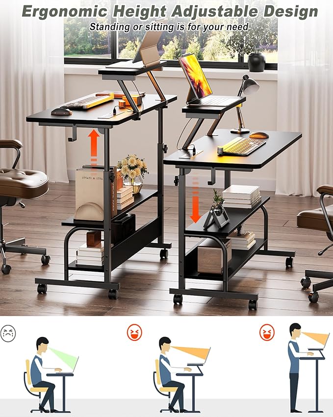 Height Adjustable Standing Desk - Image 4