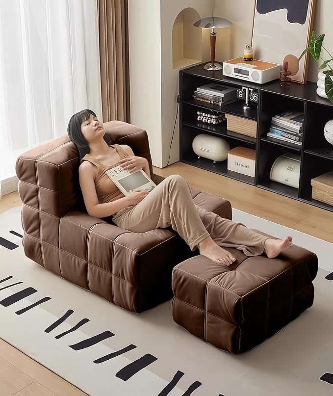 Bean Bag Chair - Memory Foam Bean Bag Chair - Image 2