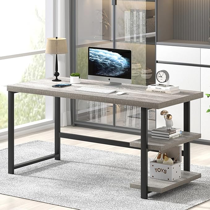 FOLUBAN Computer Desk, Modern Home Office Desk by FOLUBAN