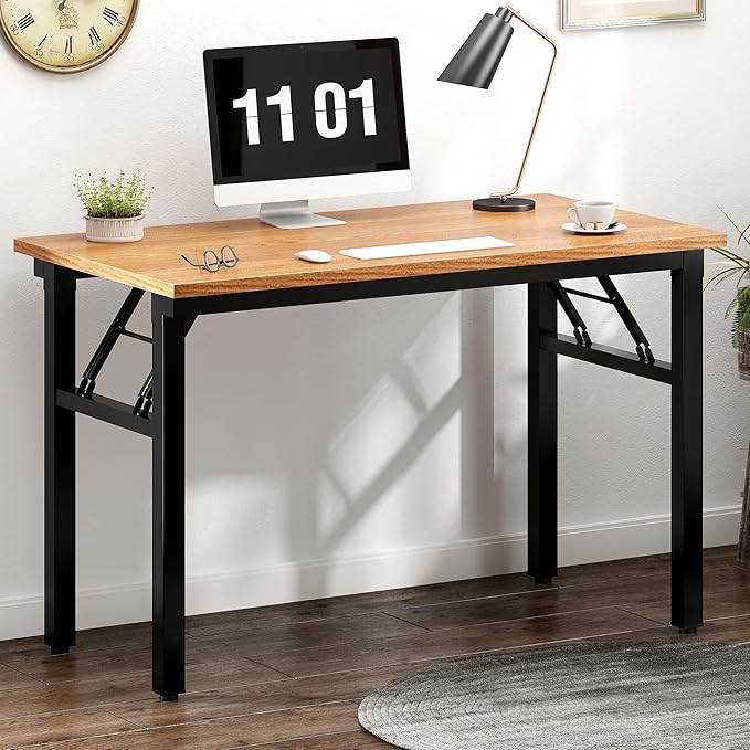 SDHYL 39 inchesNo Assembly Foldable Computer Desk - Image 2