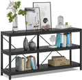 Tribesigns Sofa Table, 3 Tiers TV Console TV Stand Long Sofa Table by Tribesigns