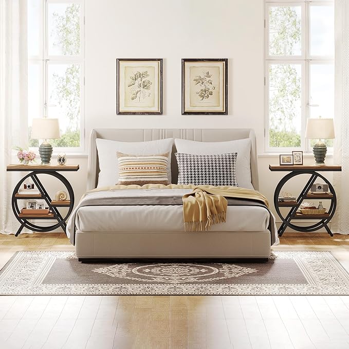 Tribesigns End Table for Living Room, 3-Tier Narrow Side Table - Image 5