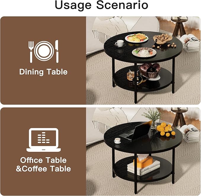 Coffee Table, 2 Tier Coffee Tables - Image 8