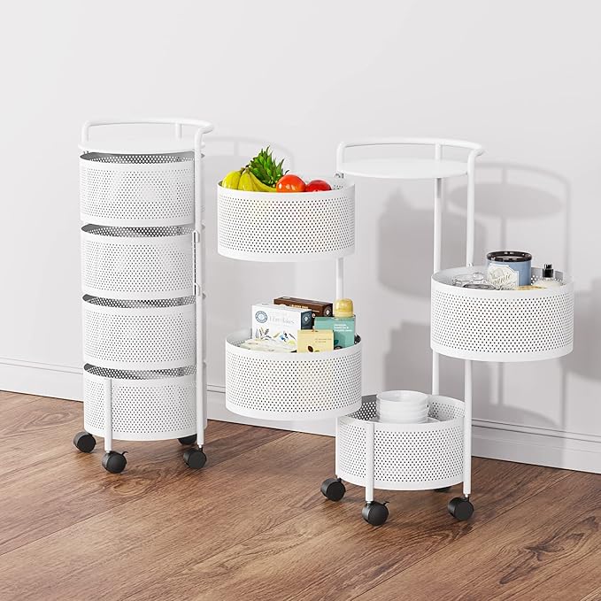 JAQ Rotating Storage Shelves Rack - Image 6