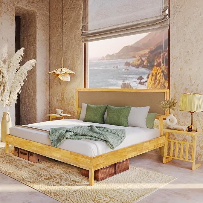 Bme Nipe King 14 Inch Bohemian Bed Frame - Image 7
