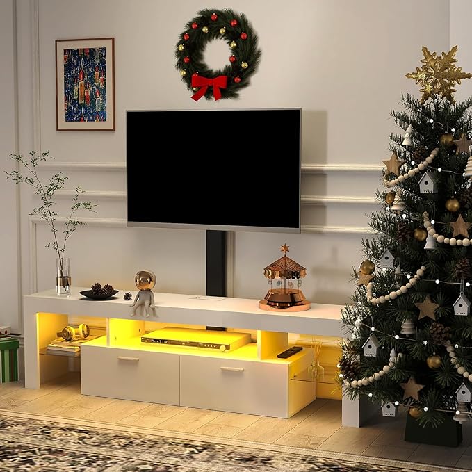 Redkey Modern TV Stand with Mount - Image 6