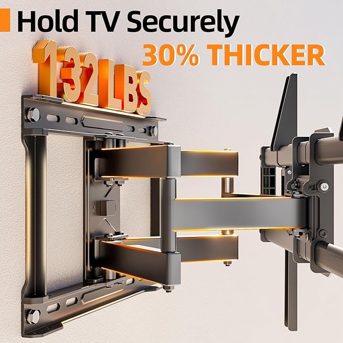 75 85 inch Full Motion TV Wall Mount - Image 2