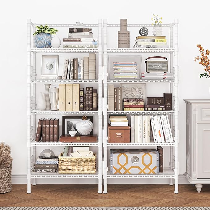 Metal Storage Rack, Storage Organizer Shelves - Image 4