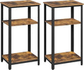 Yaheetech Tall End Table Set of 2, Small Places by Yaheetech