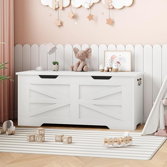 GarveeHome 39.4" Storage Chest, Toy Chest - Image 8