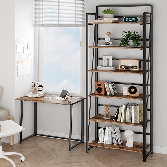 BHG No Assembly Folding Bookshelf - Image 4