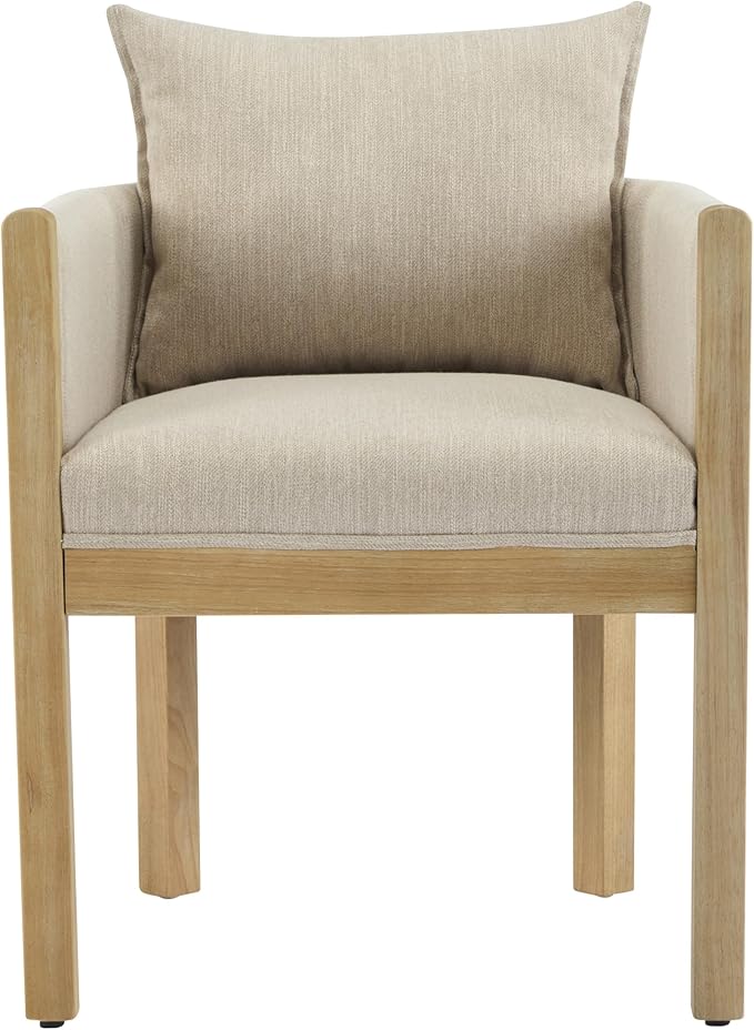 Christopher Knight Home Lucid Linen Upholstered Dining Chairs Set of 2 - Image 6