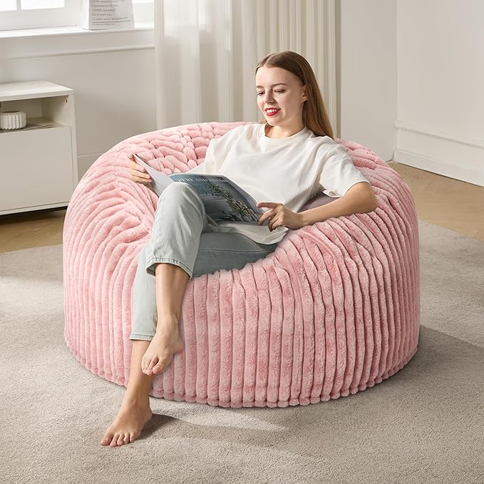 3ft Bean Bag Chairs for Adults Large Beanbag Chair by YourHomeDeservesMore