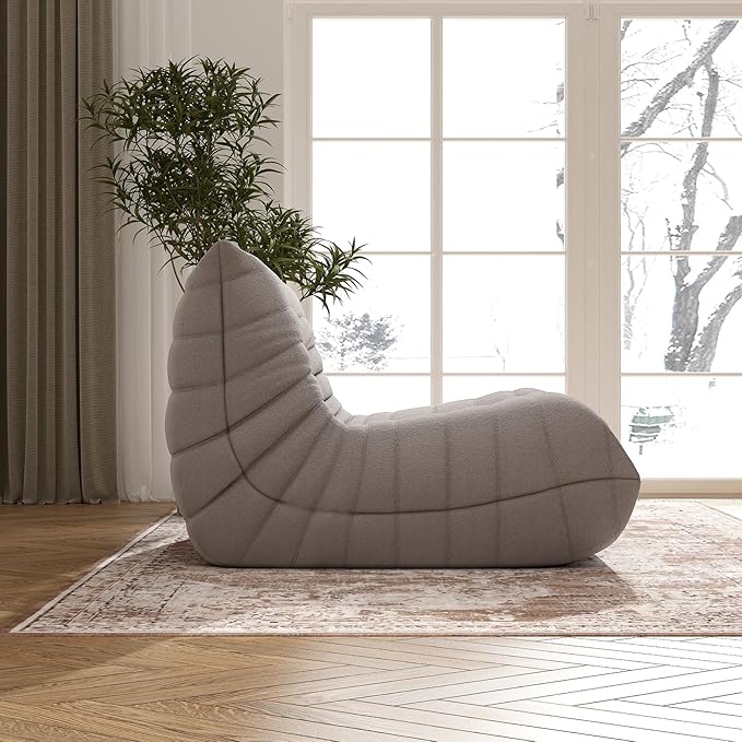 Bean Bag Chair, Fireside Chair Bean Bag Sofa Large Bean Bag Chair - Image 7
