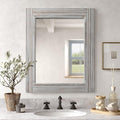 YOSHOOT Hand-Made Wooden Spliced Wall Mirror by YOSHOOT