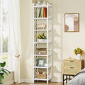 Tribesigns 78.7 Inch Extra Tall Narrow Bookshelf, 7 Tier Skinny Bookcase by Tribesigns