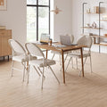 GarveeHome 4 Pack Folding Chairs by GarveeHome