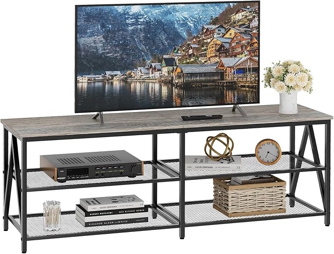 TV Stand for TVs up to 65 Inch, Entertainment Center for Living Room by Katrawu