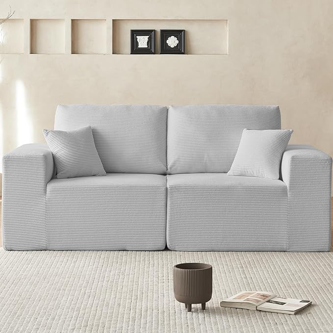 INGEROOM 79" Cloud Couch, Loveseat Sofa - Image 5