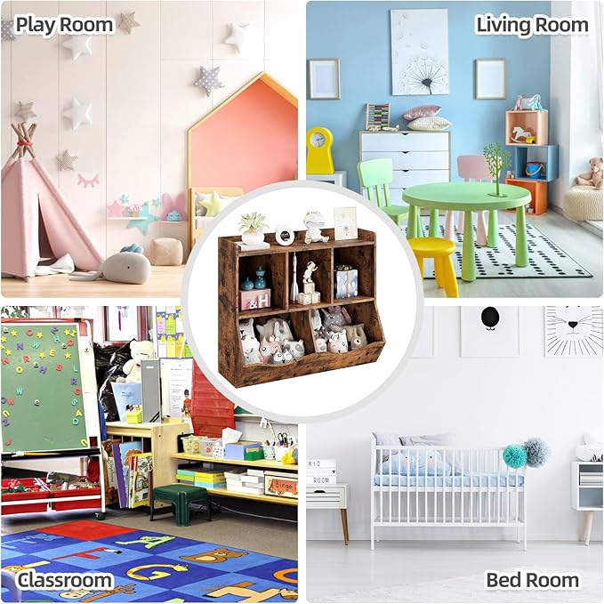IDEALHOUSE Toy Bookshelf and Bookcase, - Image 7