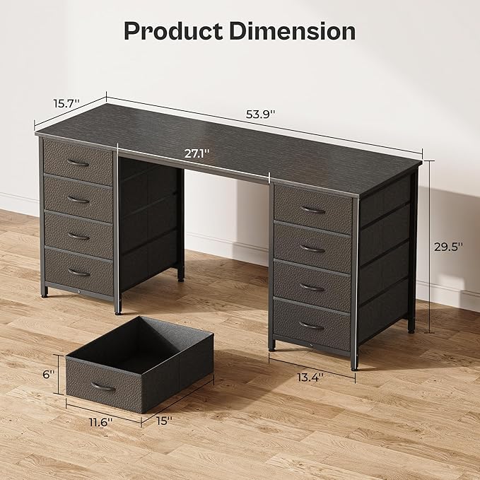Huuger 55 Inch Computer Desk - Image 2