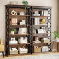 Tribesigns 6-Tier Bookcase, 71 Inches Industrial Bookshelves and Bookcases by Tribesigns