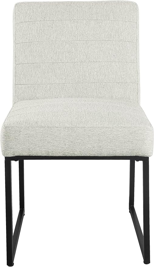 HomePop Channeled Metal Dining Chair - Image 8