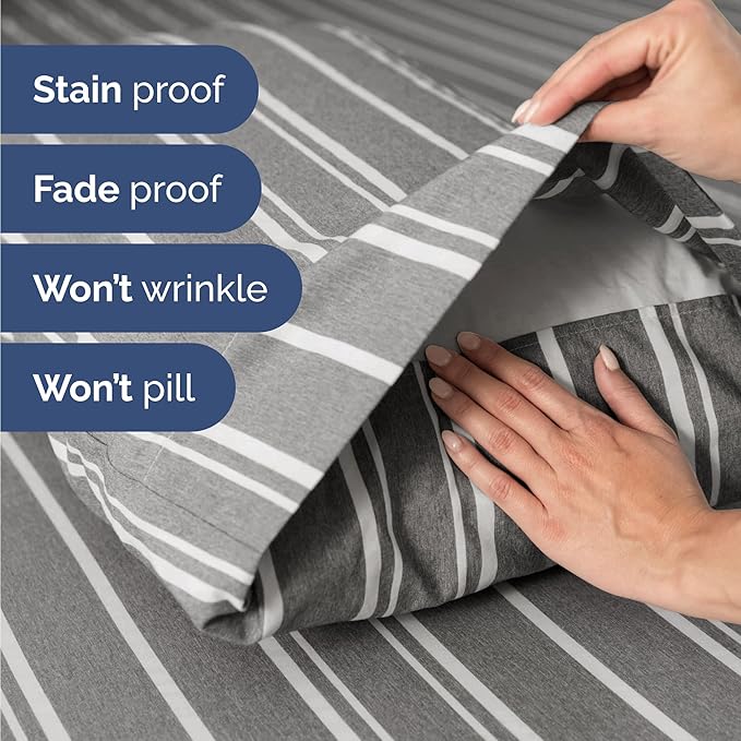 Twin Size 3 Piece Sheet Set - Image 5
