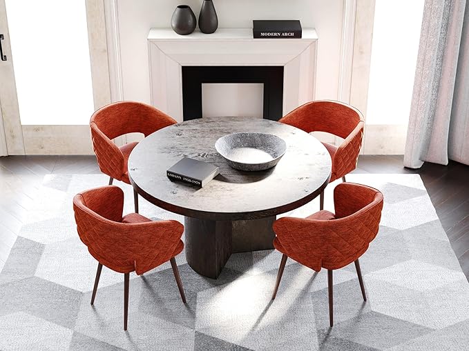 Ottomanson Dining Chair, Palermos Orange - Image 7