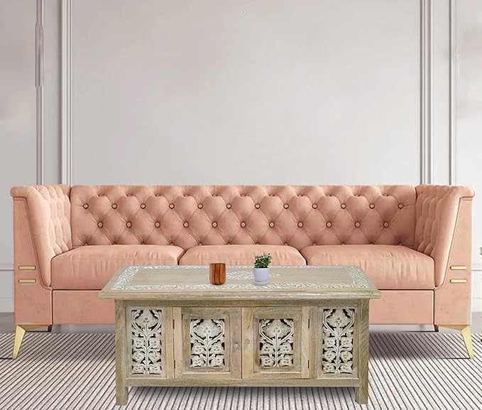 Lightnpro Handmade Wooden Coffee Table - Image 4