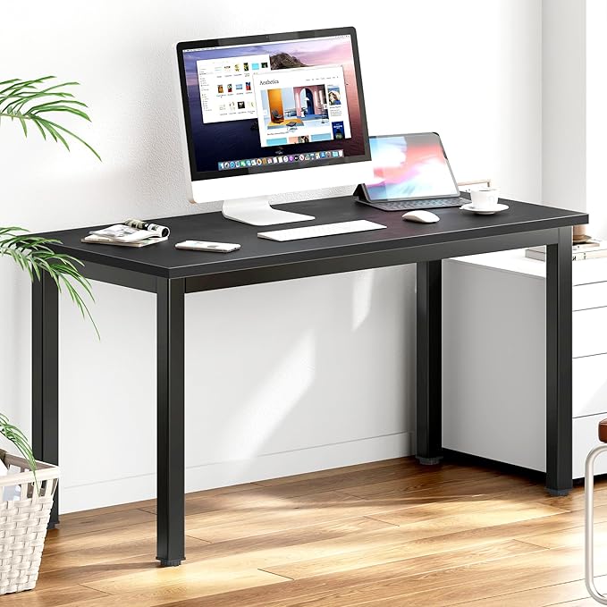 DlandHome 47 inches Medium Computer Desk, Composite Wood Board, Decent and - Image 7