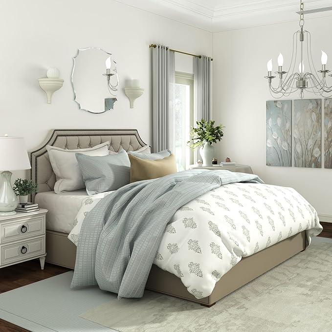 KOHROS Scalloped Beveled Edge Bathroom Mirrors - Image 7