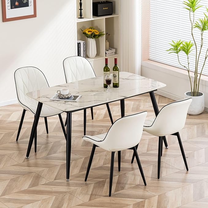 Rowill Modern Dining Chairs Set of 2 - Image 6