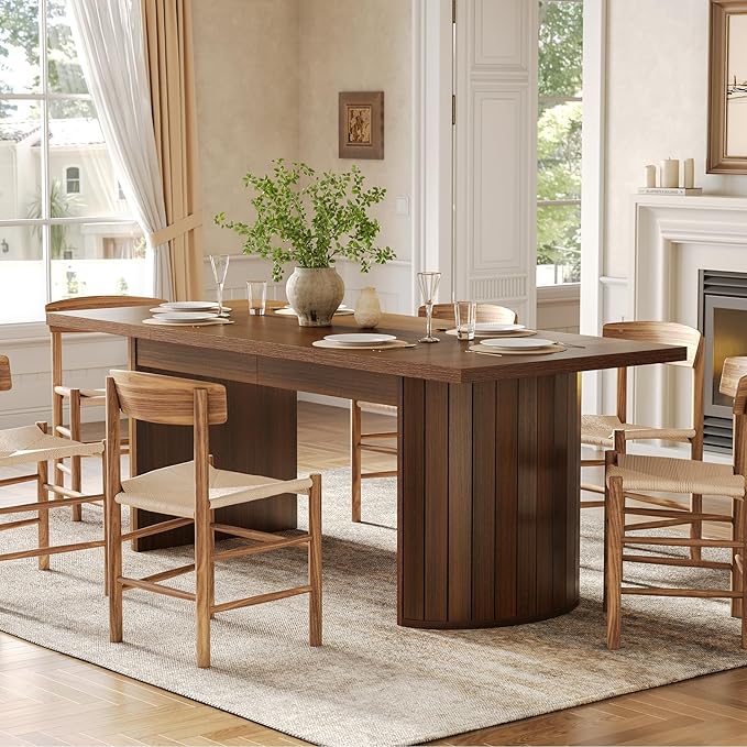1Easylife 78.74 Inches Long Dining Table - Image 5