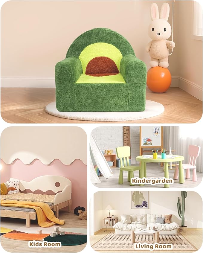 Toddler Chair, Comfy Foam Kids Couch - Image 9