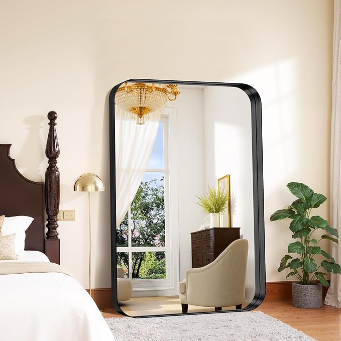 FORBATH 55x36 Inch Large Bathroom Mirror - Image 5