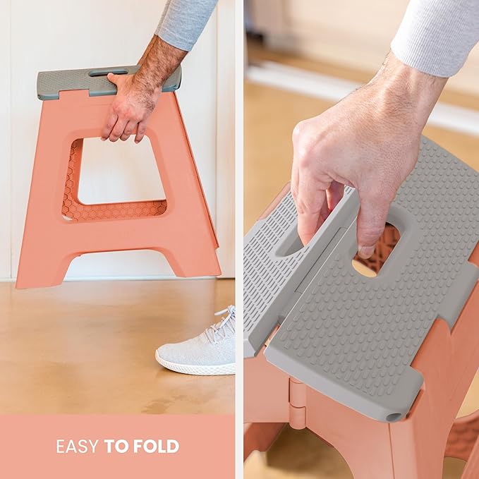Vigar Compact Step Stool Foldable, 12-1/2-inch Step Stools - Image 8
