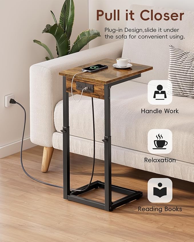 Vagusicc C Shaped End Table - Image 5