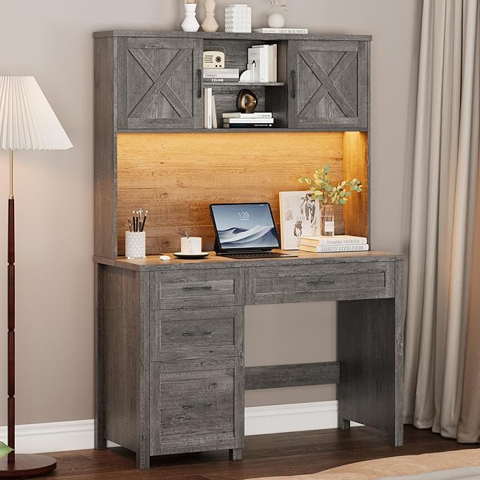 Farmhouse 67" H Executive Desk - Image 6