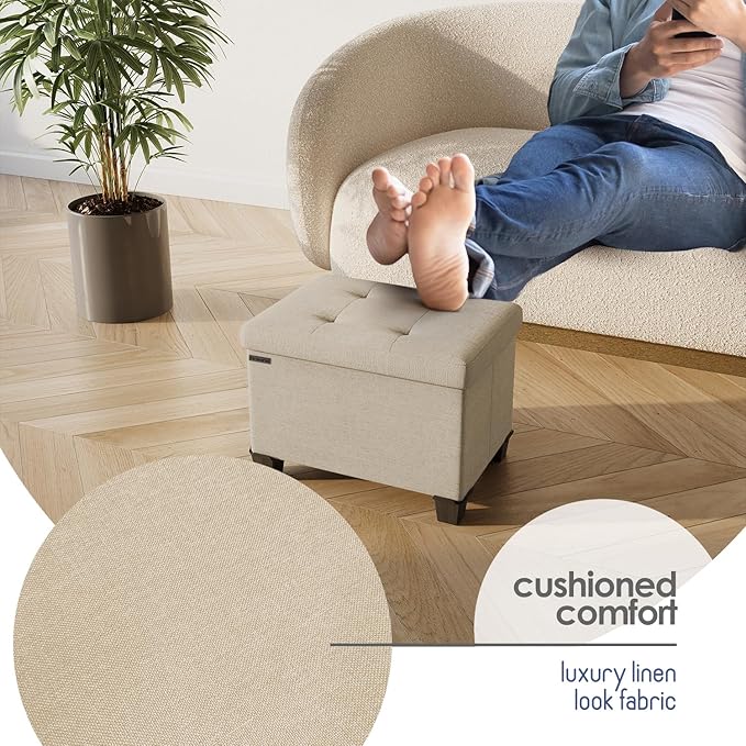 STORAGEBUD Storage Ottoman Cube - Image 7