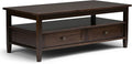 SIMPLIHOME Warm Shaker Coffee Table by SimpliHome