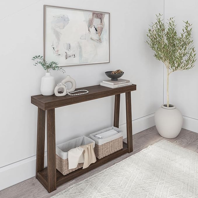 Plank+Beam Solid Wood Console Table by PlankBeam