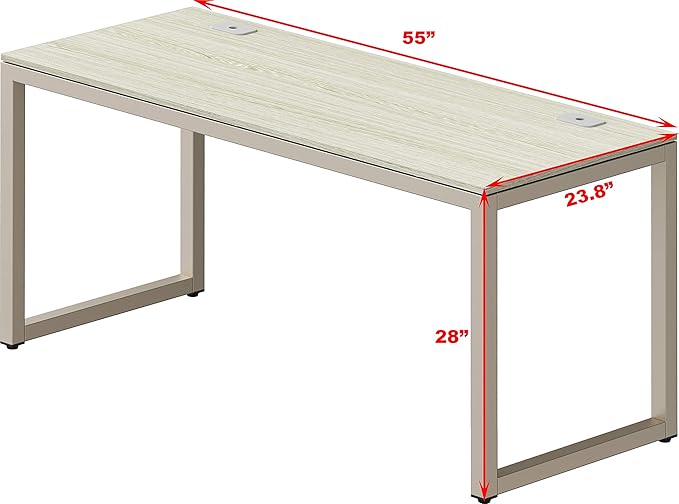 SHW 55-Inch Commercial-Grade Office Computer Desk - Image 3
