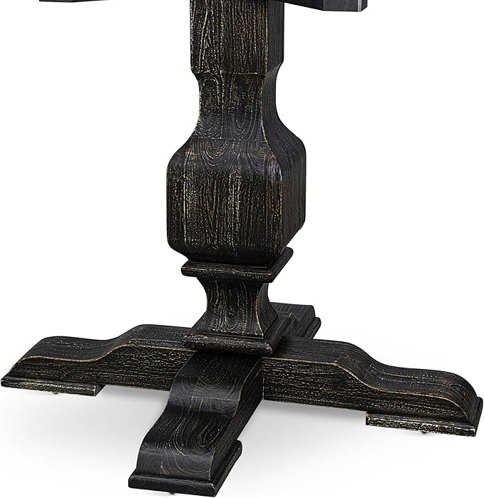 F53-11-TP - Wood Dining Table - Image 7