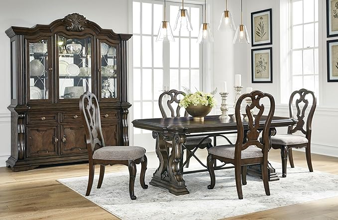 Signature Design by Ashley Maylee Classic Upholstered Armless Dining Chair - Image 16