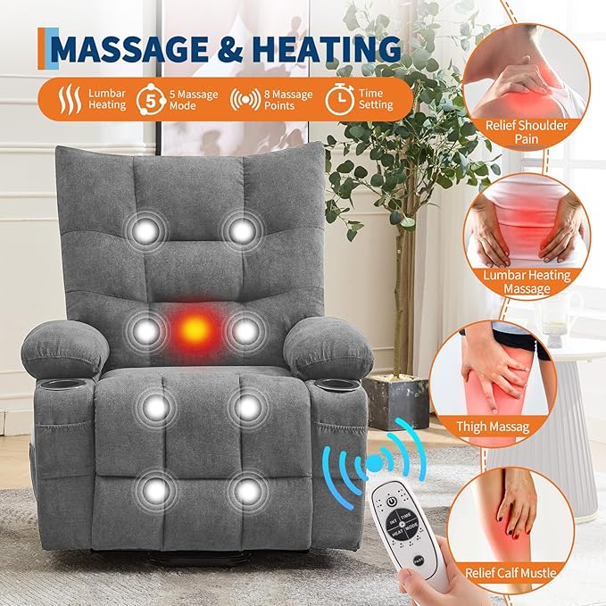 GarveeHome Power Lift Recliner Chair - Image 6