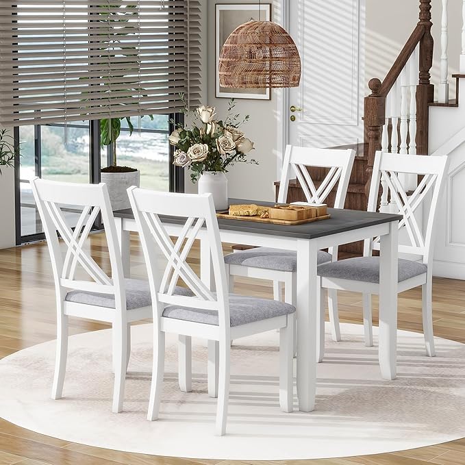 Ball & Cast Dining Table Set for 4 - Image 2