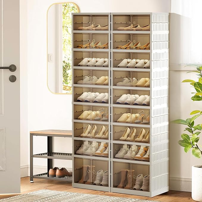 ELPHECO 9 Tier 36 Pairs Large Shoe Rack Organizer by ELPHECOUSA