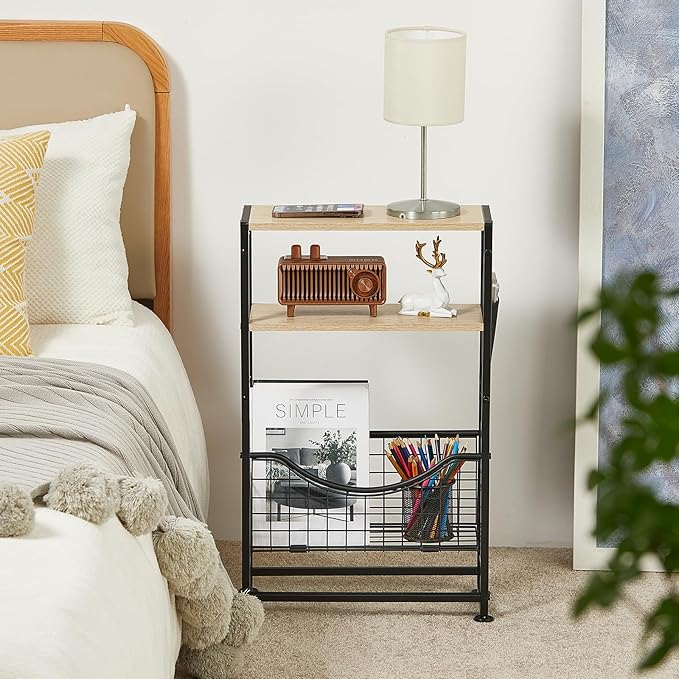 Narrow Side Table, Skinny Small End Tables - Image 5